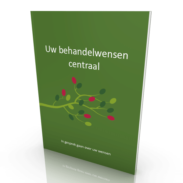 Folder Eigen Behandelwensen centraal